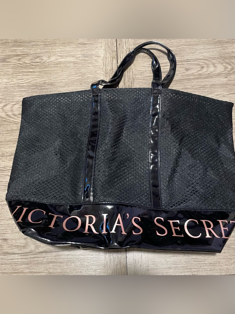 Victoria’s Secret large mesh tote bag